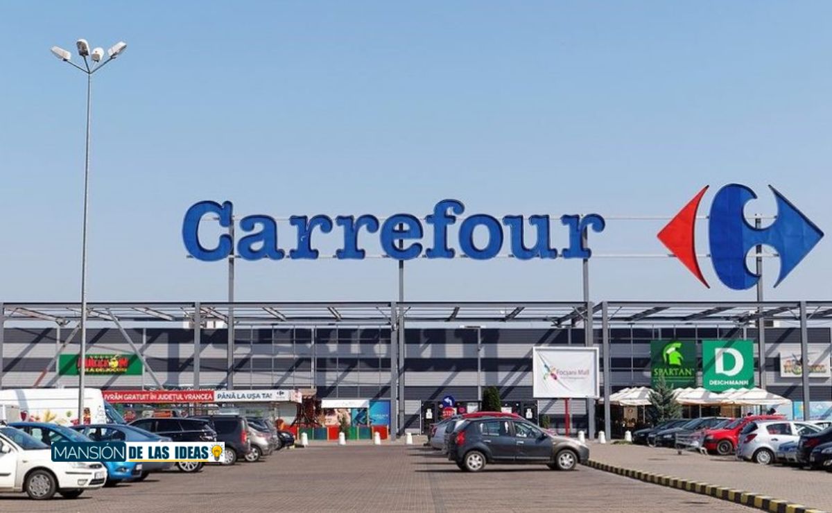 Carrefour cenador plegable