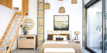 Decoración tendencia minimalista hogar blanco madera