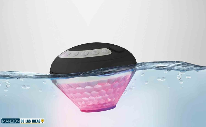 Altavoz acuático con luces de Lidl