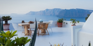 terraza de estilo mediterraneo