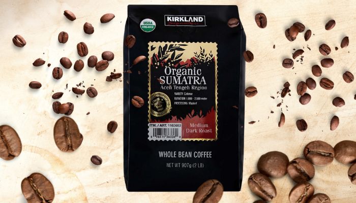 Kirkland Signature Organic Sumatra Whole Bean Coffee