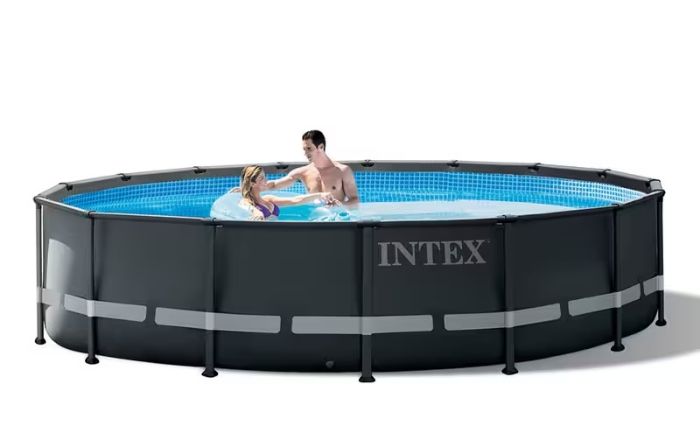 La piscina desmontable redonda Intex Ultra XTR Frame será tu propio oasis refrescante para este verano