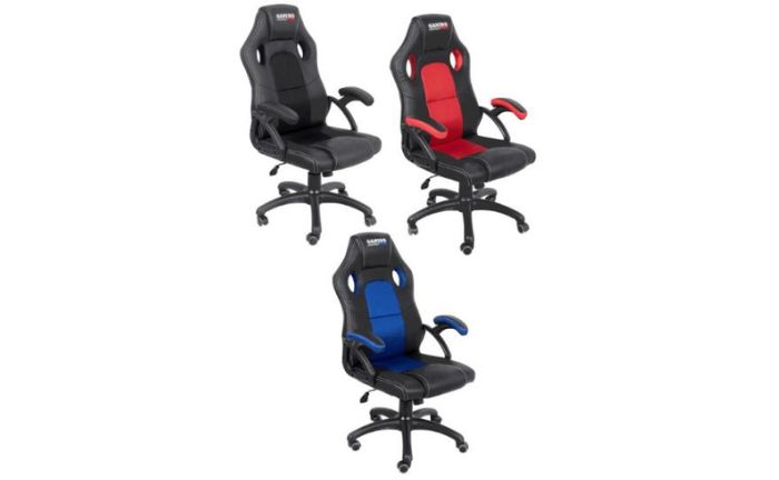 La silla gaming y de oficina de Gaming Pro está disponible en tres colores en Aldi