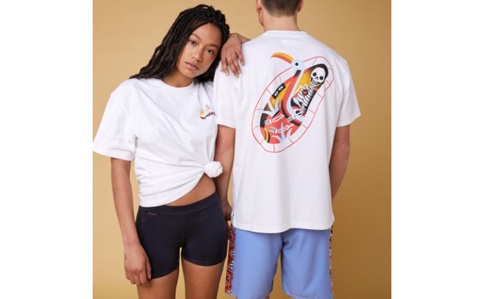camiseta surfera decathlon