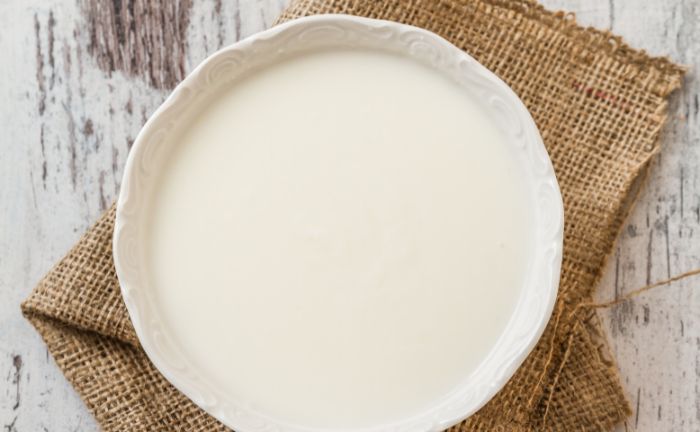 Yogur natural alimentación postvacacional