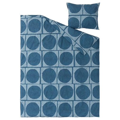 Jordranunkel funda nórdica funda almohada azul Ikea