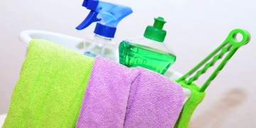 limpieza trapos esponjas