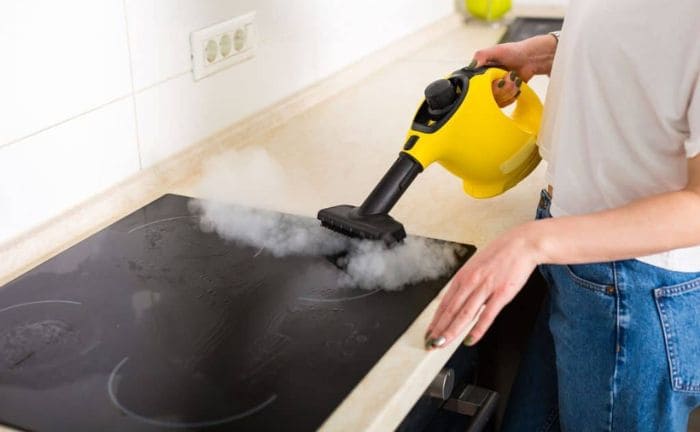 usos limpiador vapor cocina