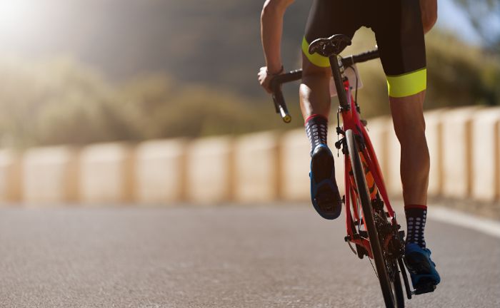 Ciclista mejorar resistencia bicarbonato sodio