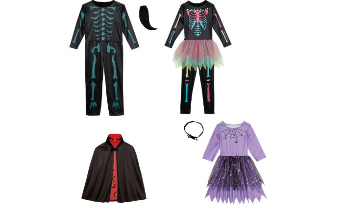 Los disfraces de Halloween para niños POCOPIANO están disponibles de la talla 5 a la de 10 años