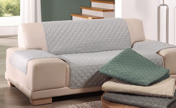 Los protectores para sofás HOME CREATION cuentan con un relleno acolchado y una protección ante todo tipo de desgastes y manchas