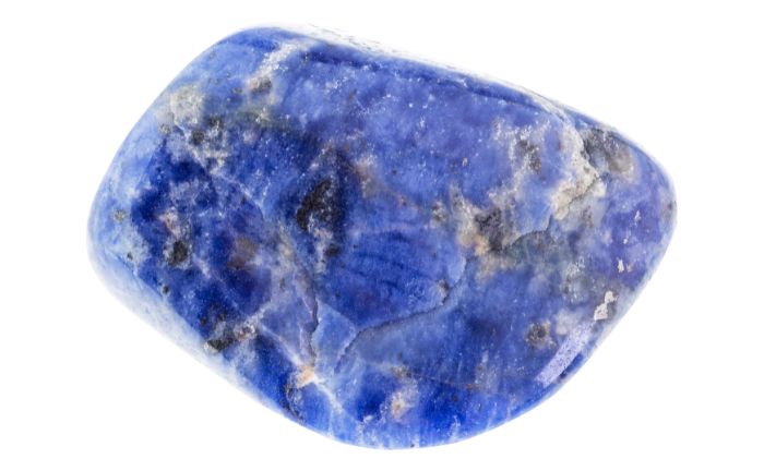 Sodalita azul piedra concentración