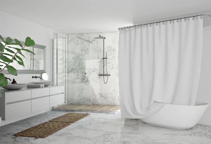 cortinas baño bicarbonato