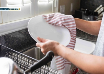No secar platos con un trapo