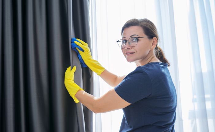 Pasos limpiar cortinas