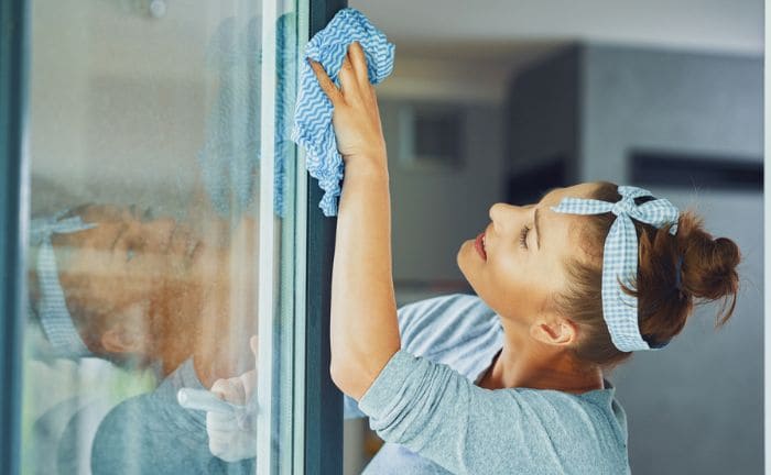 limpiar marcos ventanas