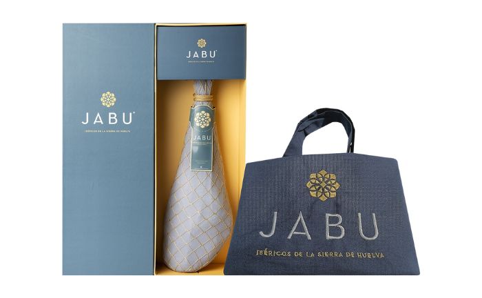 Jamón Jabugo marca Jabu set con bolsa El Corte Inglés