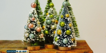 Lidl árbol Navidad casas pequeñas