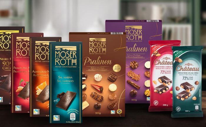 Nueva gama chocolates Moser Roth Aldi