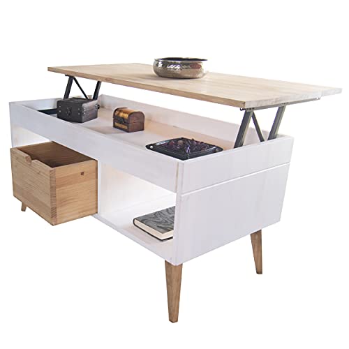 Amazon mesa nordica salon elevable para el centro