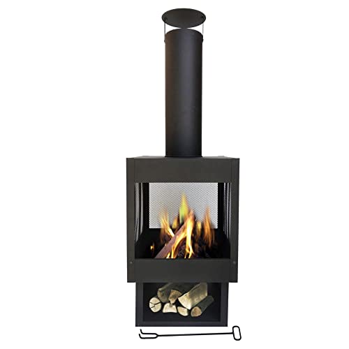 Estufa chimenea jardín MaxxGarden Apollo Amazon