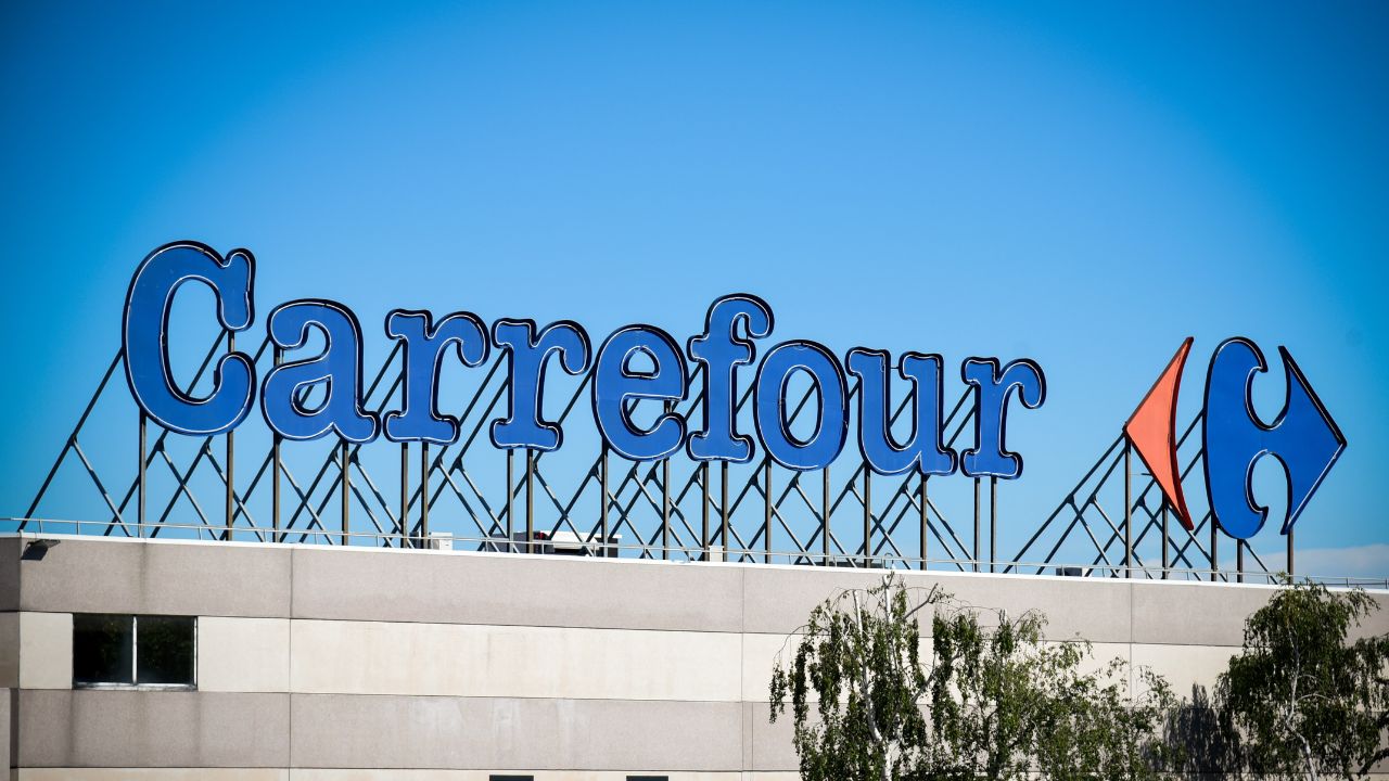 carrefour alfombra cocina con fruta