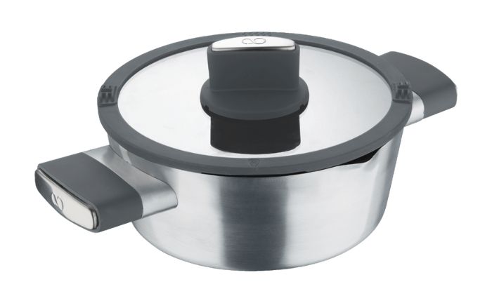cacerola de aluminio forjado de Infinity Chefs